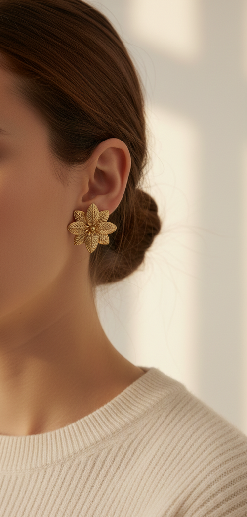 Anti-Tarnish Daily Wear Earrings Style #06 | Hypoallergenic Earrings for Women