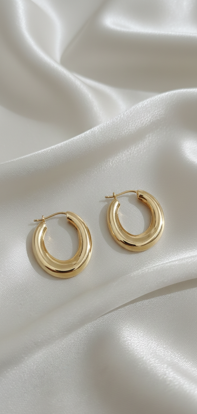 Anti-Tarnish Daily Wear Earrings Style #05 | Hypoallergenic Earrings for Women