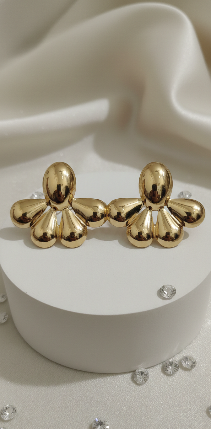 Anti-Tarnish Daily Wear Earrings Style #02 | Hypoallergenic Earrings for Women