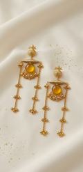 Swarna Kalash Kashmiri Earring | Gold Plated Artificial Earrings for Women