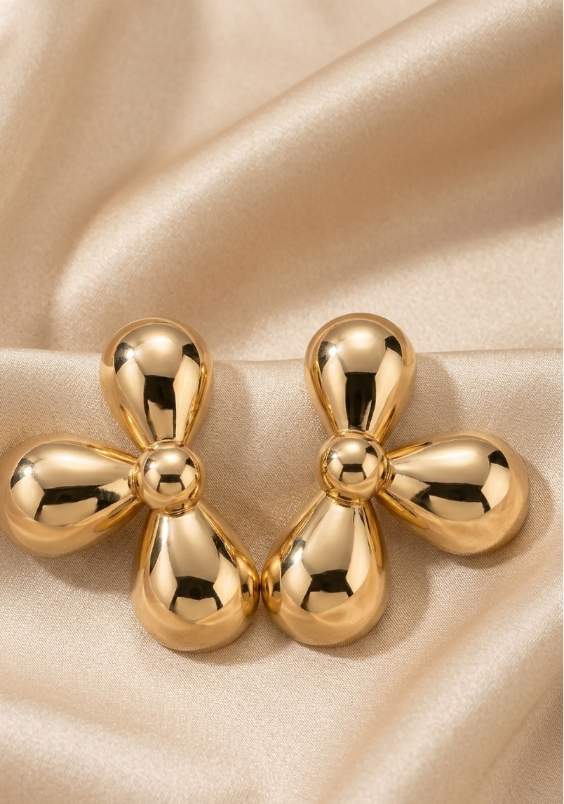 Anti-Tarnish Daily Wear Earrings Style #02 | Hypoallergenic Earrings for Women