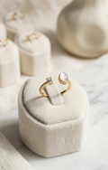 Ring style 01 | Gold Plated Adjustable Ring for Women