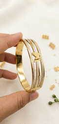 Anti-Tarnish Gold Bracelet Style #08 | Everyday Wear Bracelet for Women
