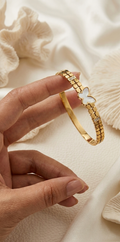 Anti-Tarnish Gold Bracelet Style #07 | Everyday Wear Bracelet for Women