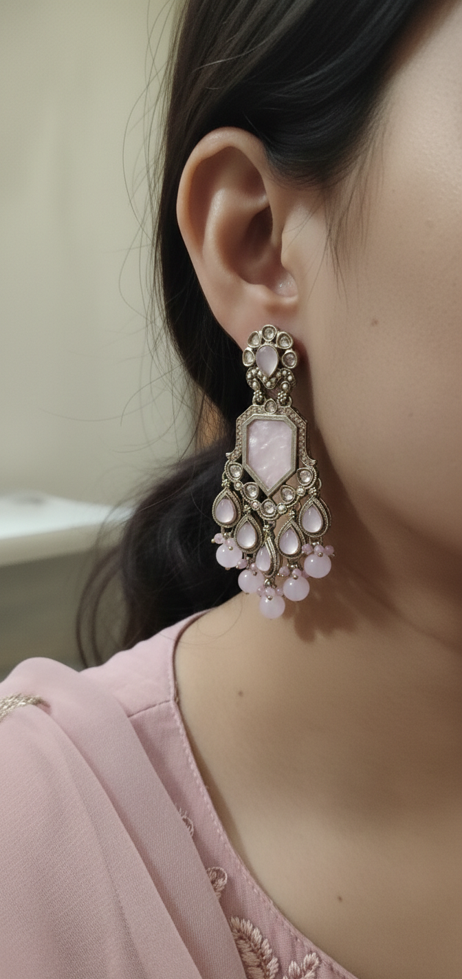 Shanaya Earrings | Gold Plated Artificial Earrings for Women