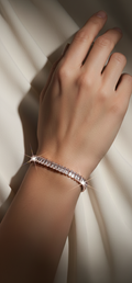 Prism Link Bracelet | Gold Plated Anti-Tarnish Bracelet for Women