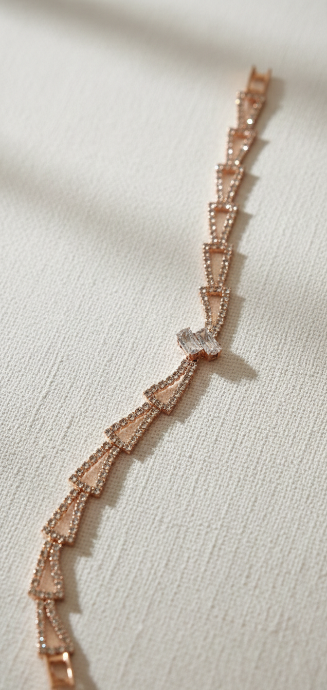 The Prism Bow Bracelet | Gold Plated Anti-Tarnish Bracelet for Women