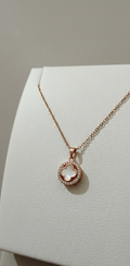 Plus Inside Circle Pendant | Gold Plated Anti-Tarnish Pendant for Women